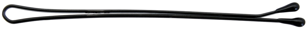 Comair Haarklemmen Klassik glatt 24er Karte 59mm - schwarz