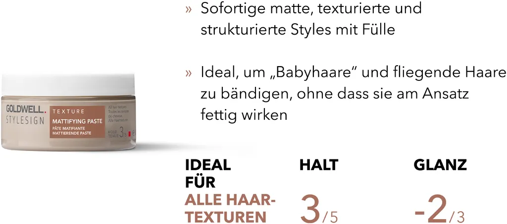 Goldwell Stylesign Texture Mattifying Paste