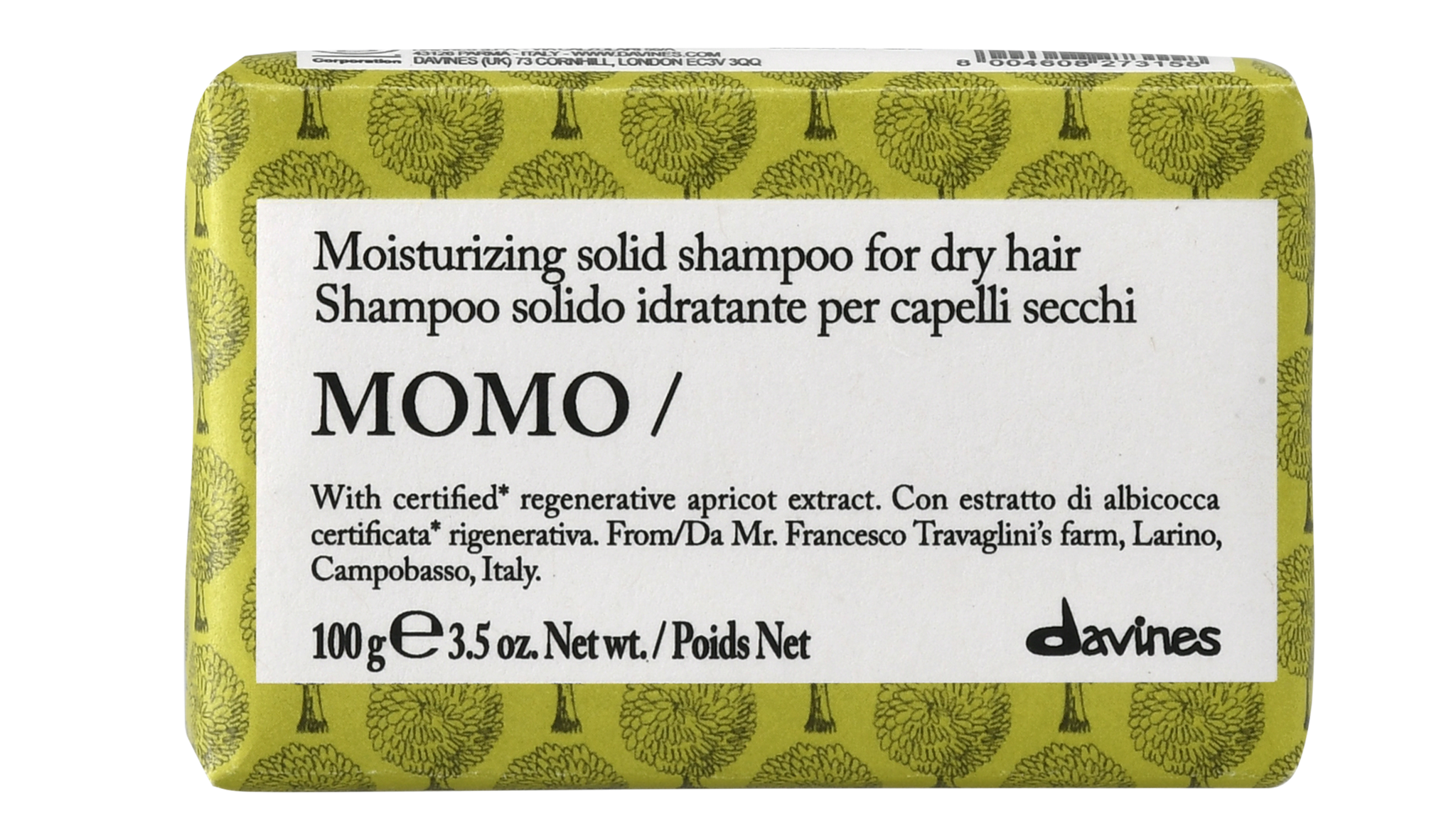 Davines MOMO Shampoo Bar