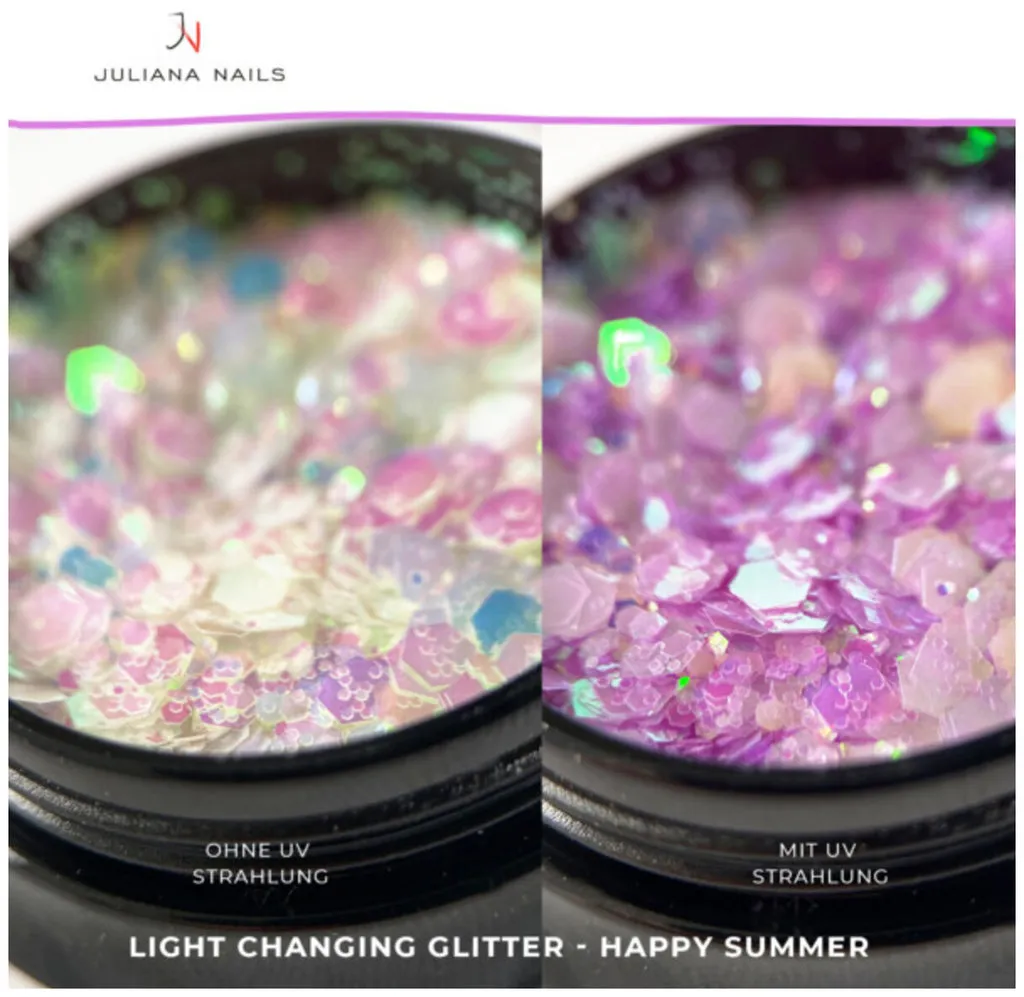 Juliana Nails Light Changing Glitter