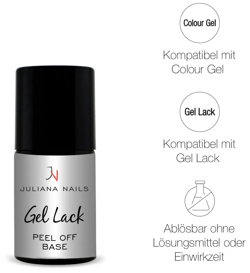 Juliana Nails Gel Lack Peel Off - Base