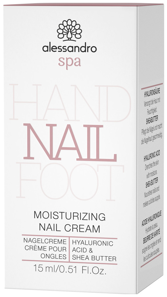 Alessandro Spa Nail Feuchtigkeitsspendende Nagelcreme