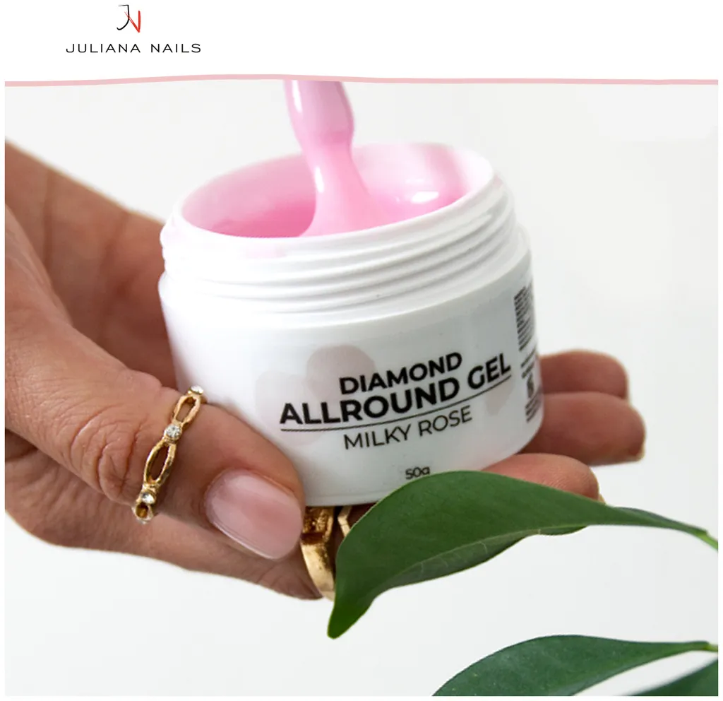 Juliana Nails Diamond Allround Gel Milky Rose