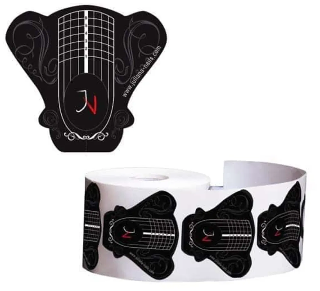 Juliana Nails Modellierschablonen Papier Flügel 50 Stück