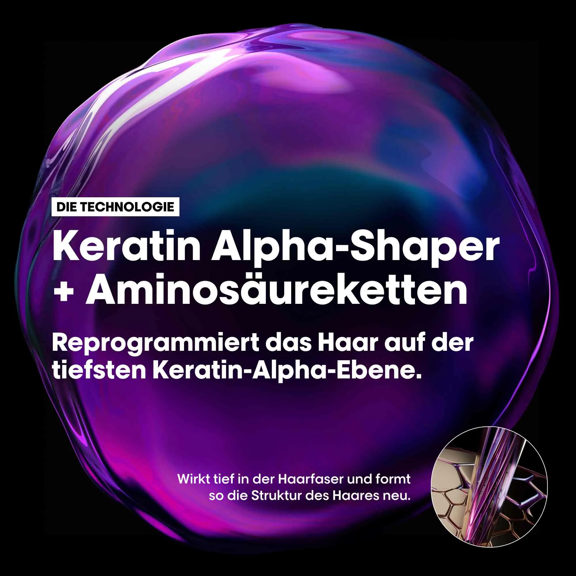 L'Oréal Professionnel Keratin Alpha Sleek Shampoo Refill