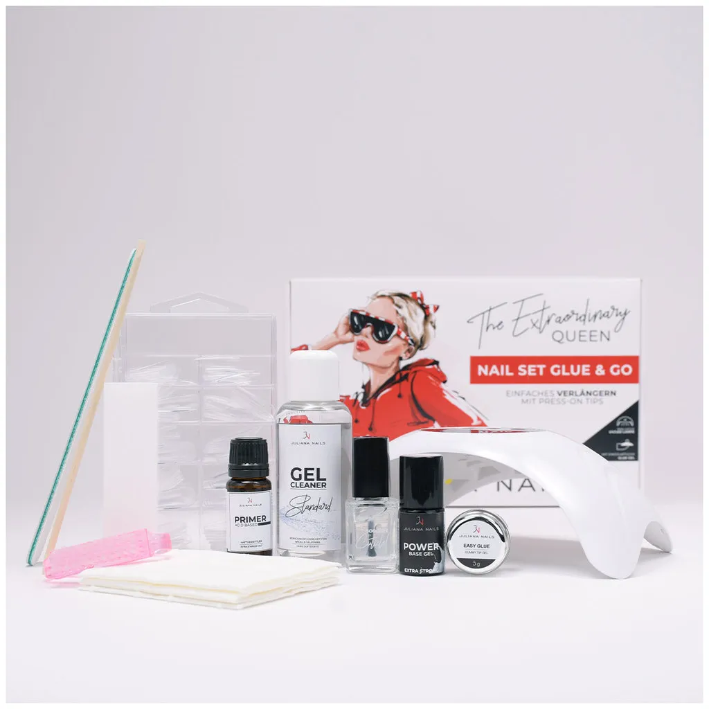 Juliana Nails Nail Set Glue & Go
