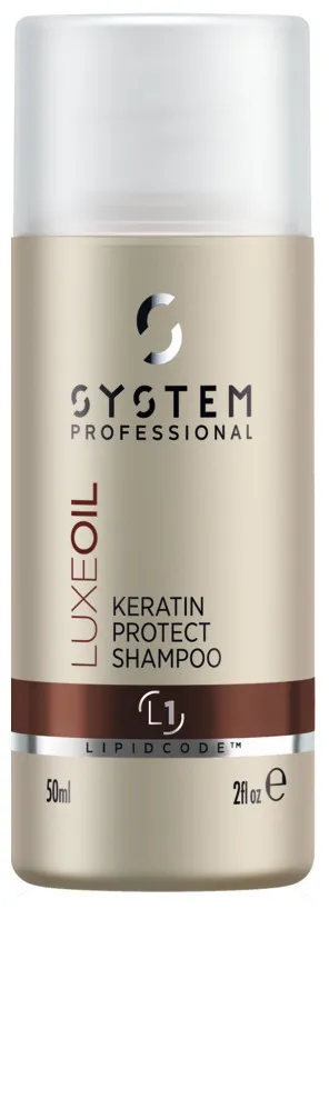 System Professional Lipid Code LuxeOil Keratin Protect Shampoo