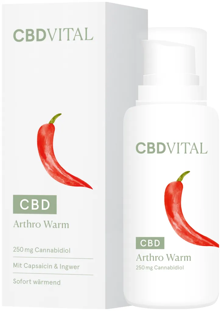 CBD VITAL Wärmende CBD Creme