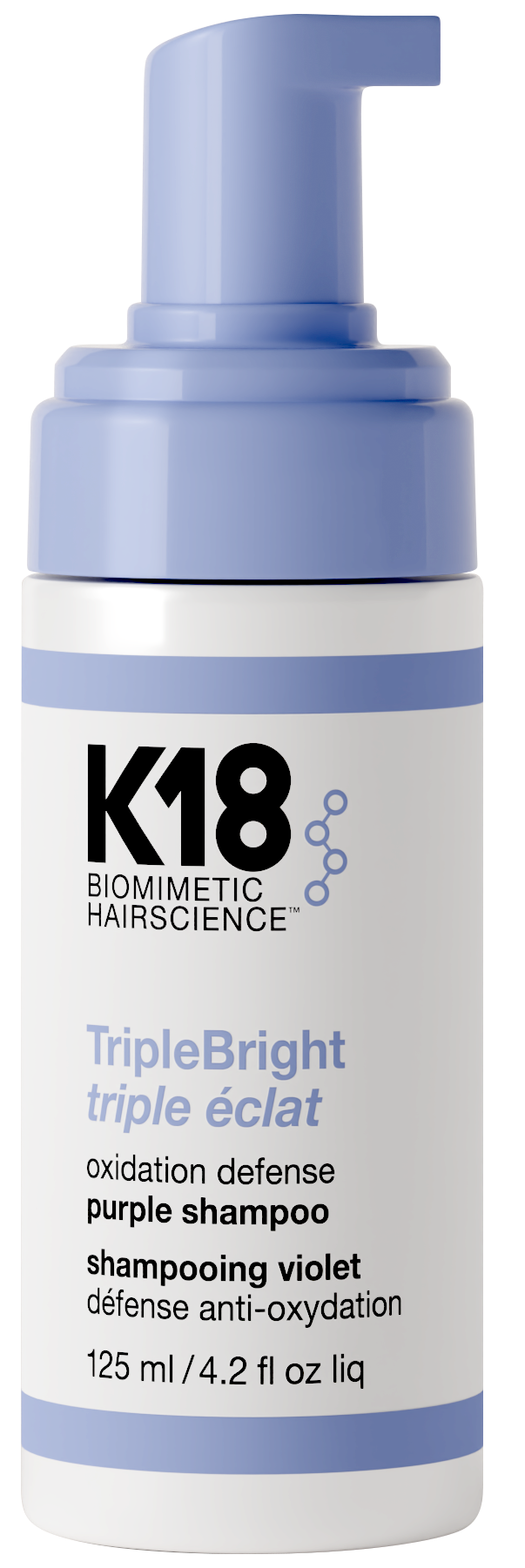 K18 TripleBright Purple Shampoo