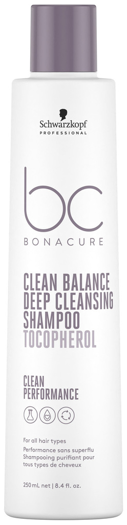Schwarzkopf BC Bonacure Clean Balance Deep Cleansing Shampoo