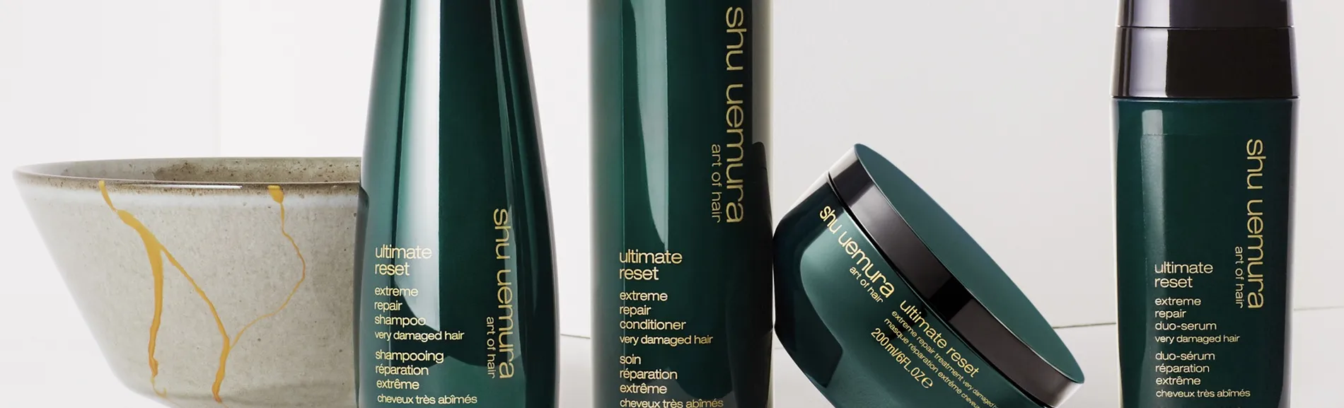Shu Uemura Ultimate Reset Linienbanner