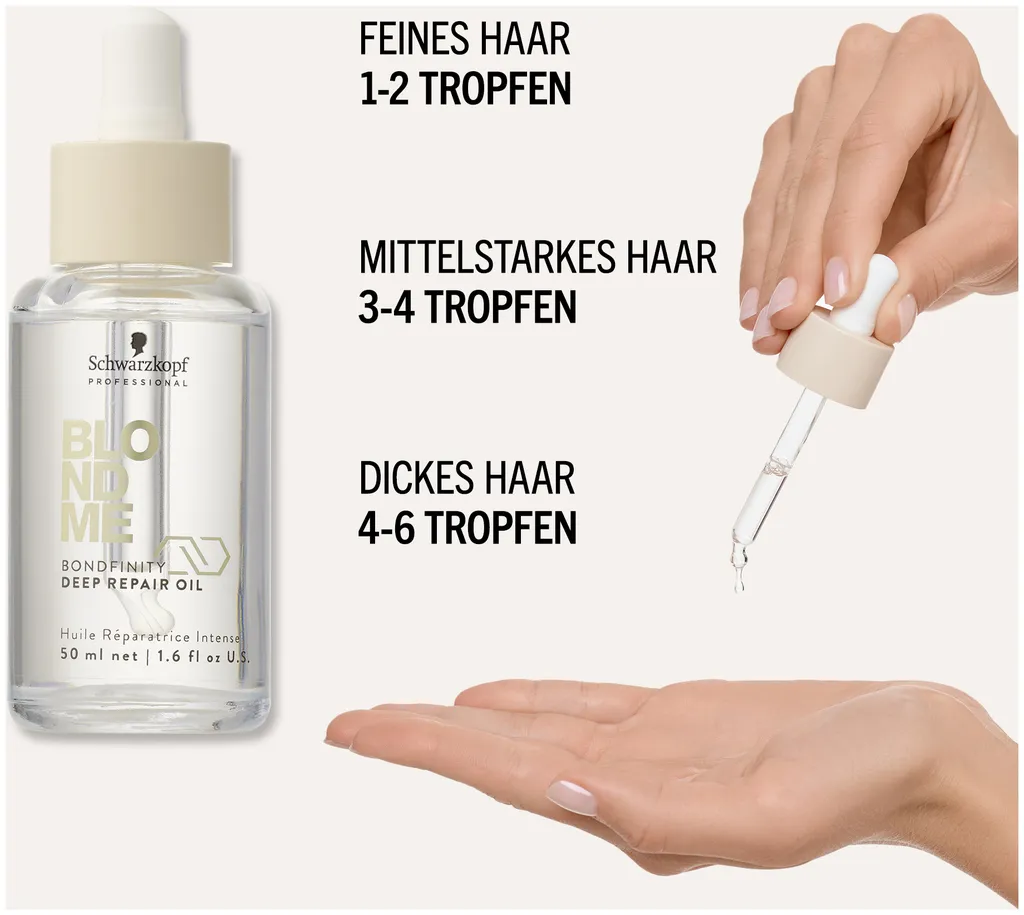 Schwarzkopf BLONDME Bondfinity Repair Oil