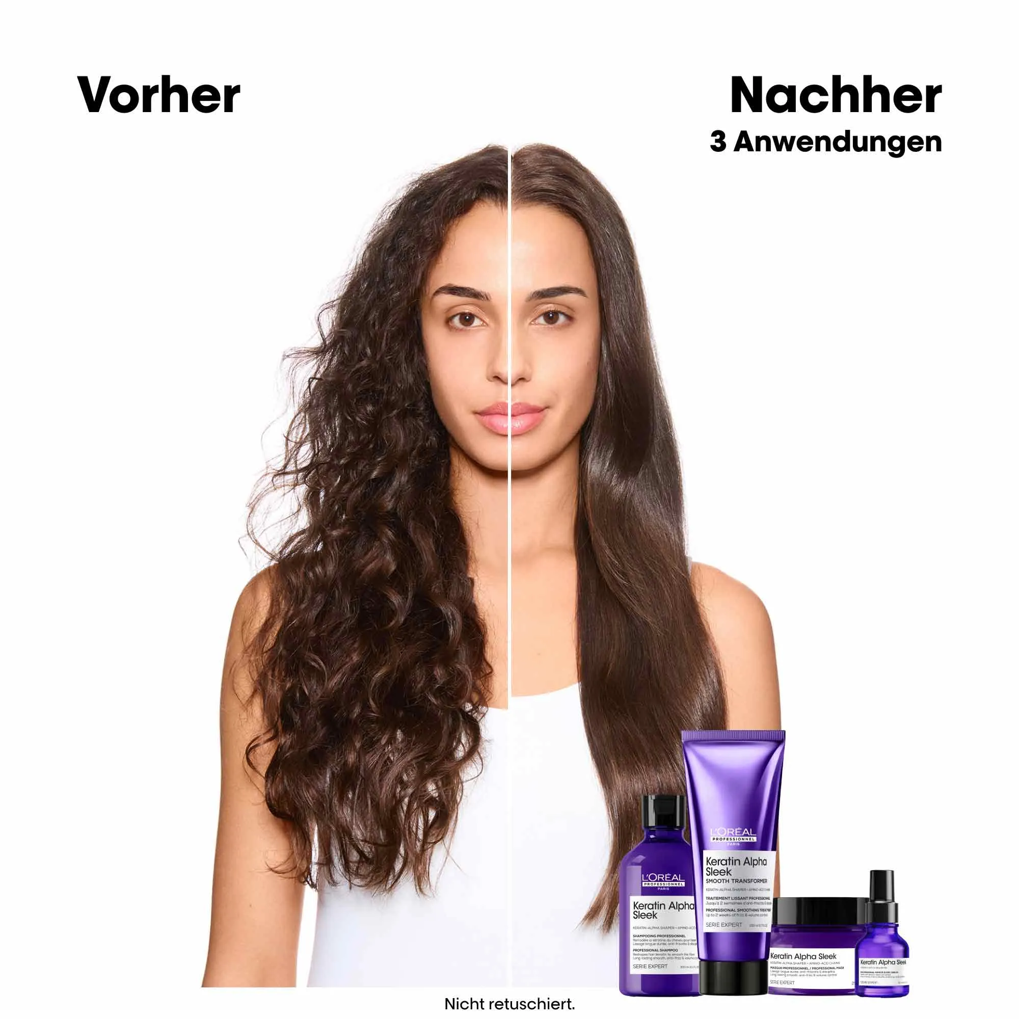 L'Oréal Professionnel Keratin Alpha Sleek Smooth Transformer Treatment