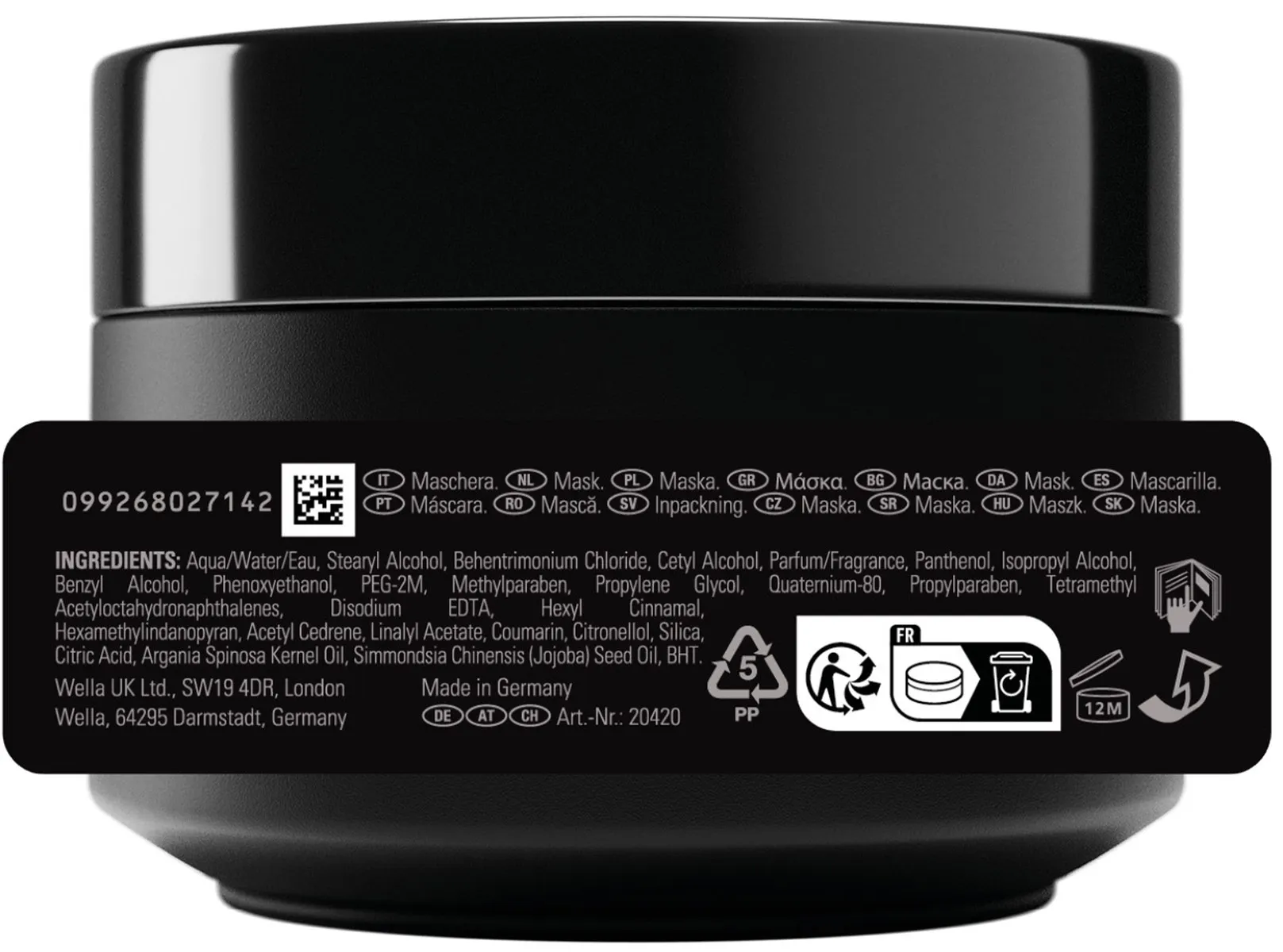 Sebastian Dark Oil Smooth & Shine Mask