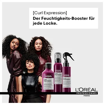 L'Oréal Curl Expression Models mit 3 Produkten