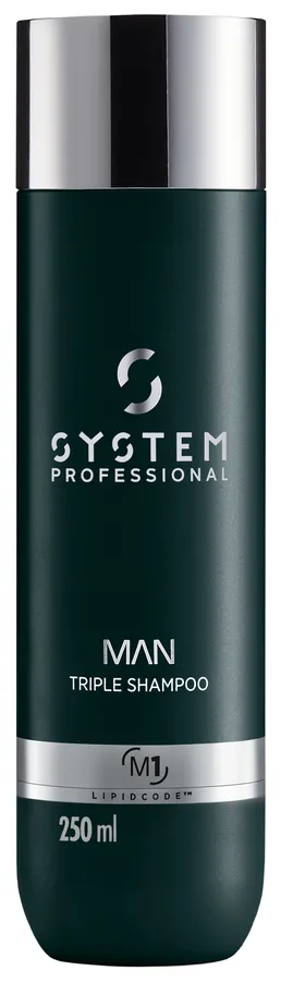 System Professional Lipid Code Man Triple Shampoo