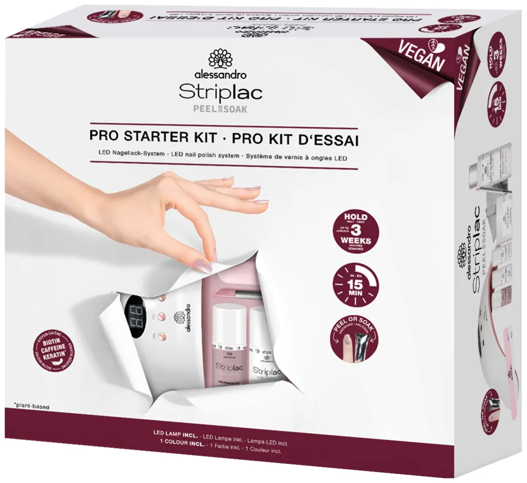 Alessandro Striplac Peel Or Soak Standard Starter Kit