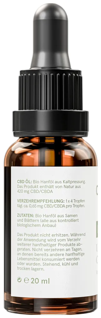 CBD VITAL Vollspektrum Öl URSPRUNG Classic