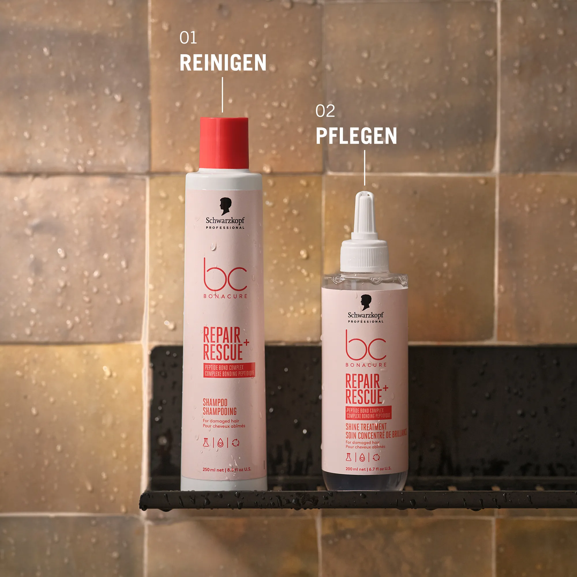 Schwarzkopf Bonacure Repair Rescue+Shine Treatment