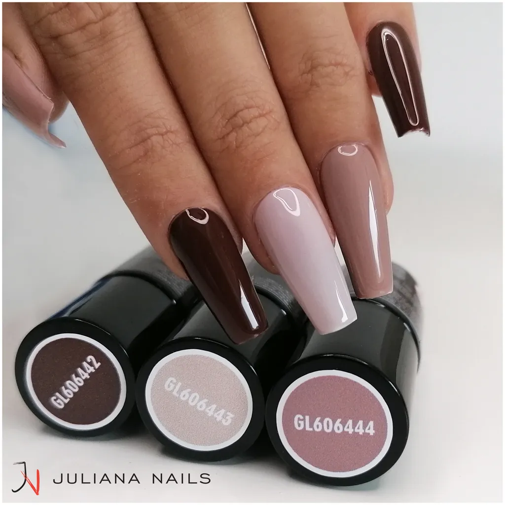 Juliana Nails Gel Lack Nude & Brauntöne