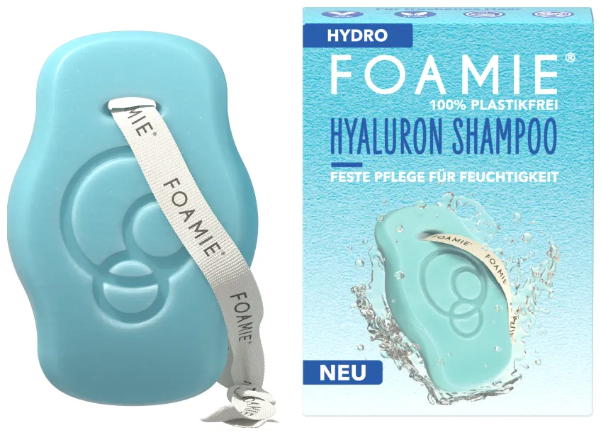 Foamie Hyaluron Shampoo Bar Feste Pflege für Feuchtigkeit