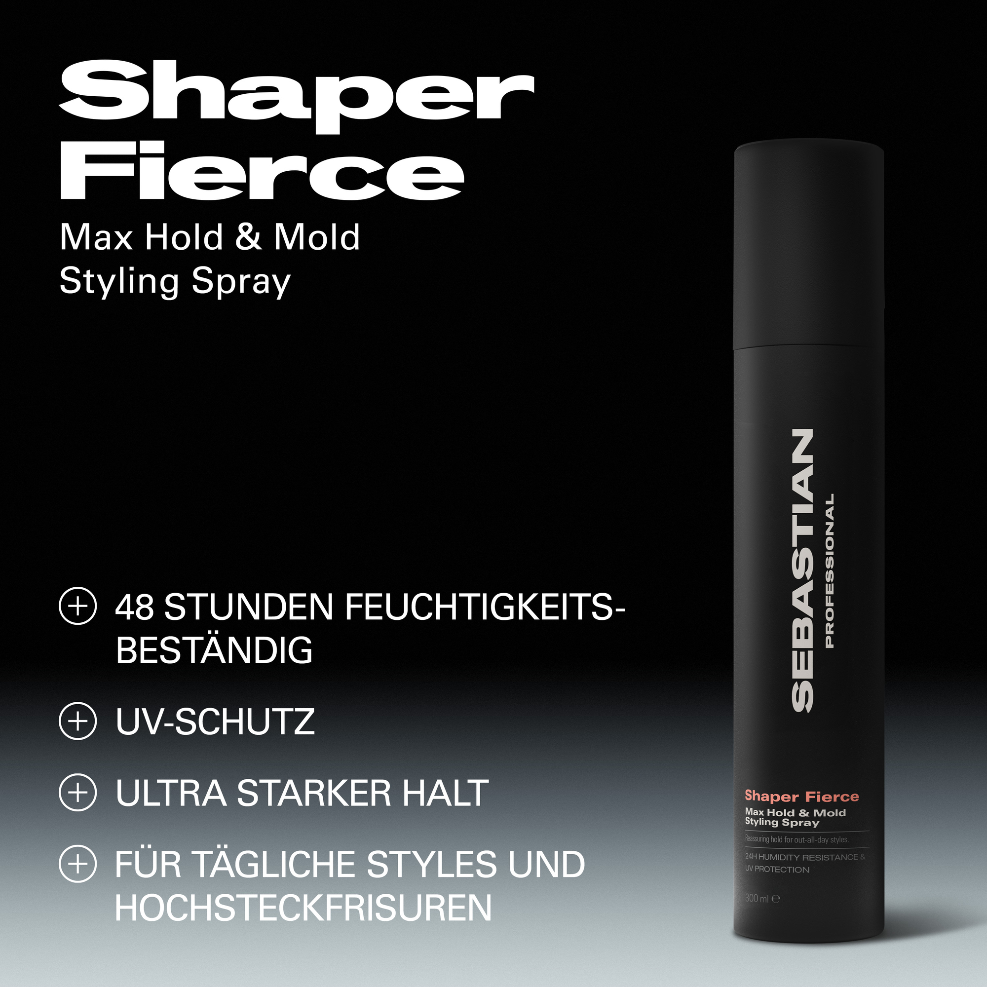 Sebastian Shaper Fierce Max Hold Hairspray