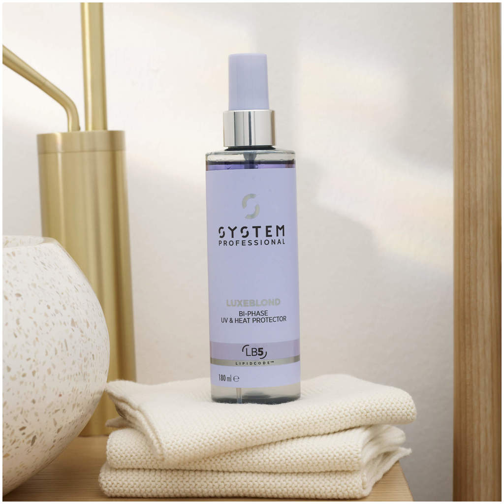 System Professional Lipid Code LuxeBlond Bi-Phase UV & Heat Protector