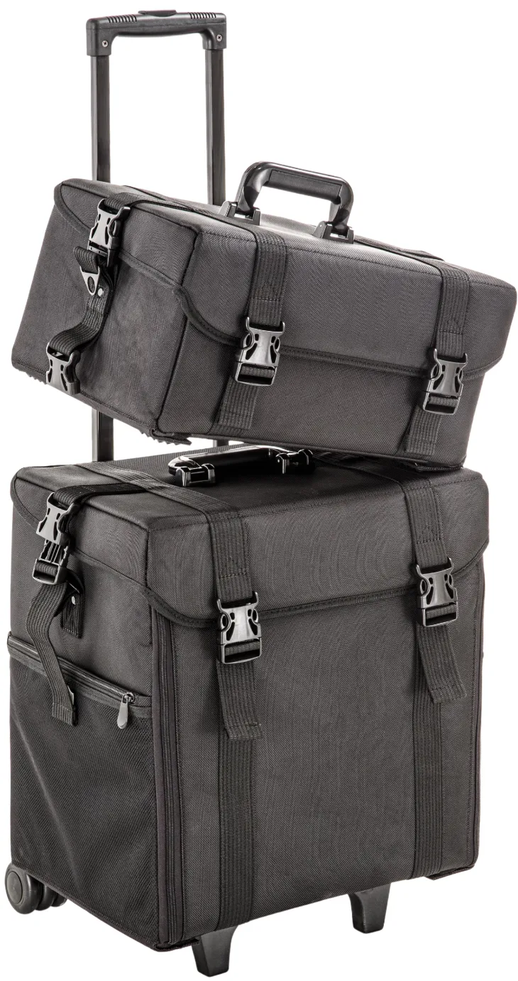 Xanitalia Gianty Multiservice Halbstarrer Trolley aus Nylon