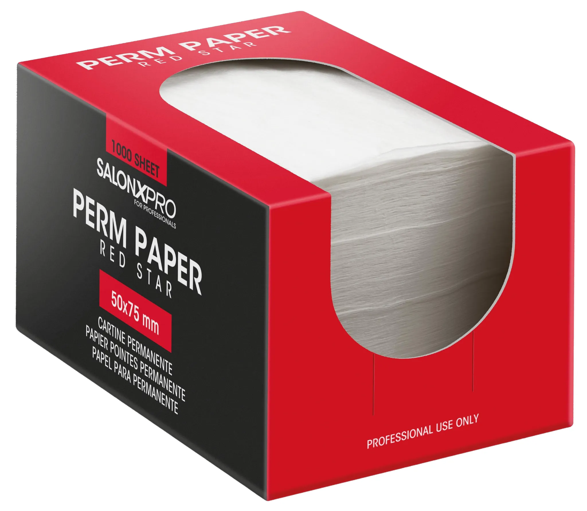 Xanitalia SALONXPRO Red Star Spitzenpapier 50x75 mm