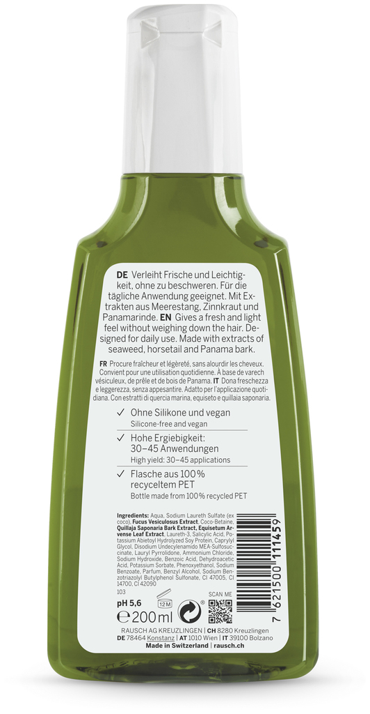 Rausch Fett-Stopp Shampoo mit Meerestang