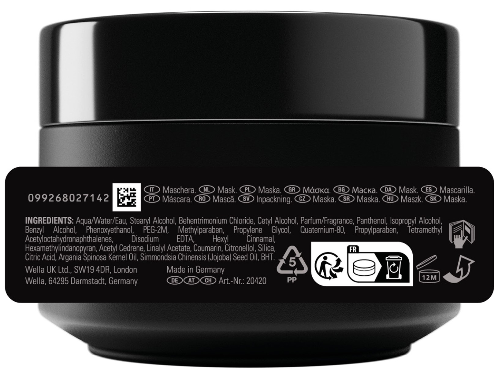 Sebastian Dark Oil Smooth & Shine Mask