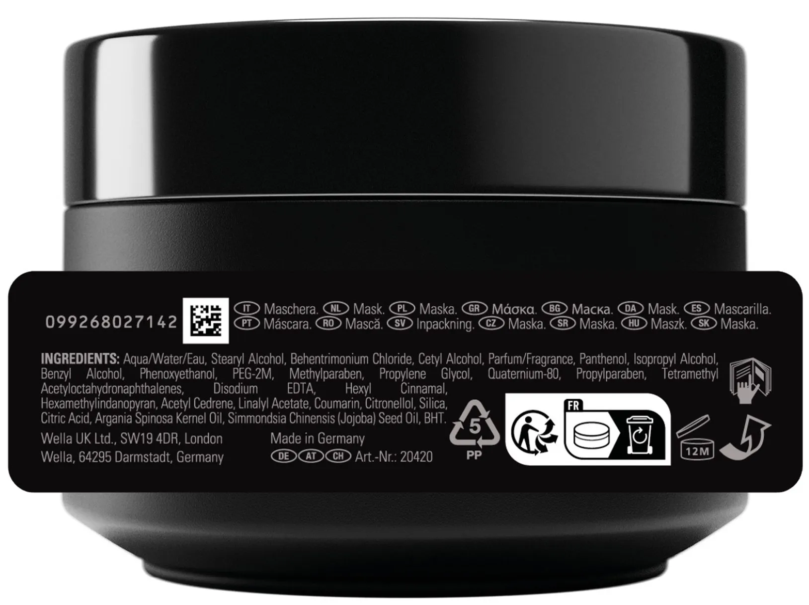 Sebastian Dark Oil Smooth & Shine Mask