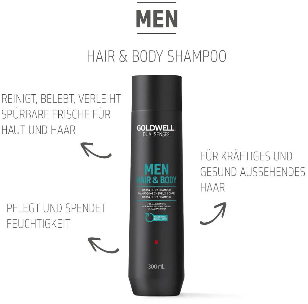 Goldwell Dualsenses Men Hair & Body Shampoo