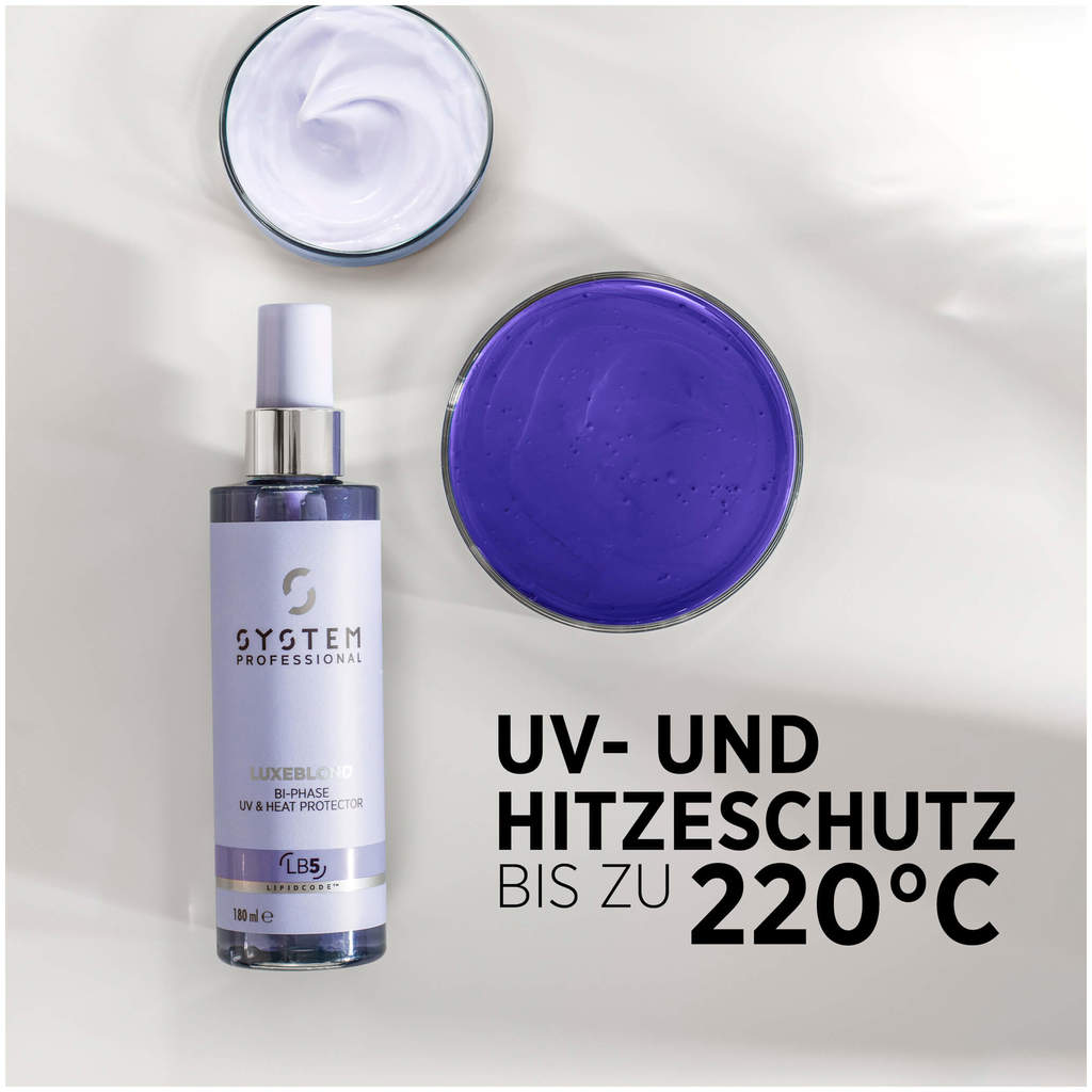 System Professional Lipid Code LuxeBlond Bi-Phase UV & Heat Protector