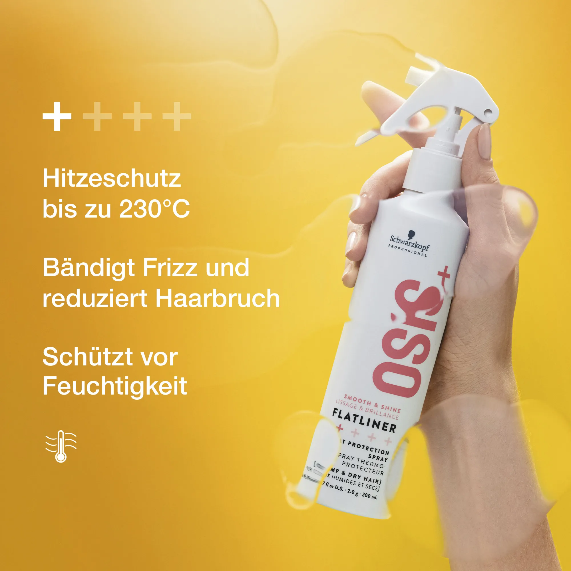 Schwarzkopf OSIS+ Flatliner Heat Protection Spray