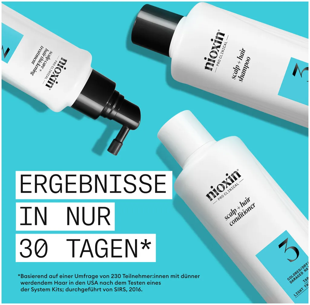 Nioxin Scalp Care + Hair Thickening Treatment System 3