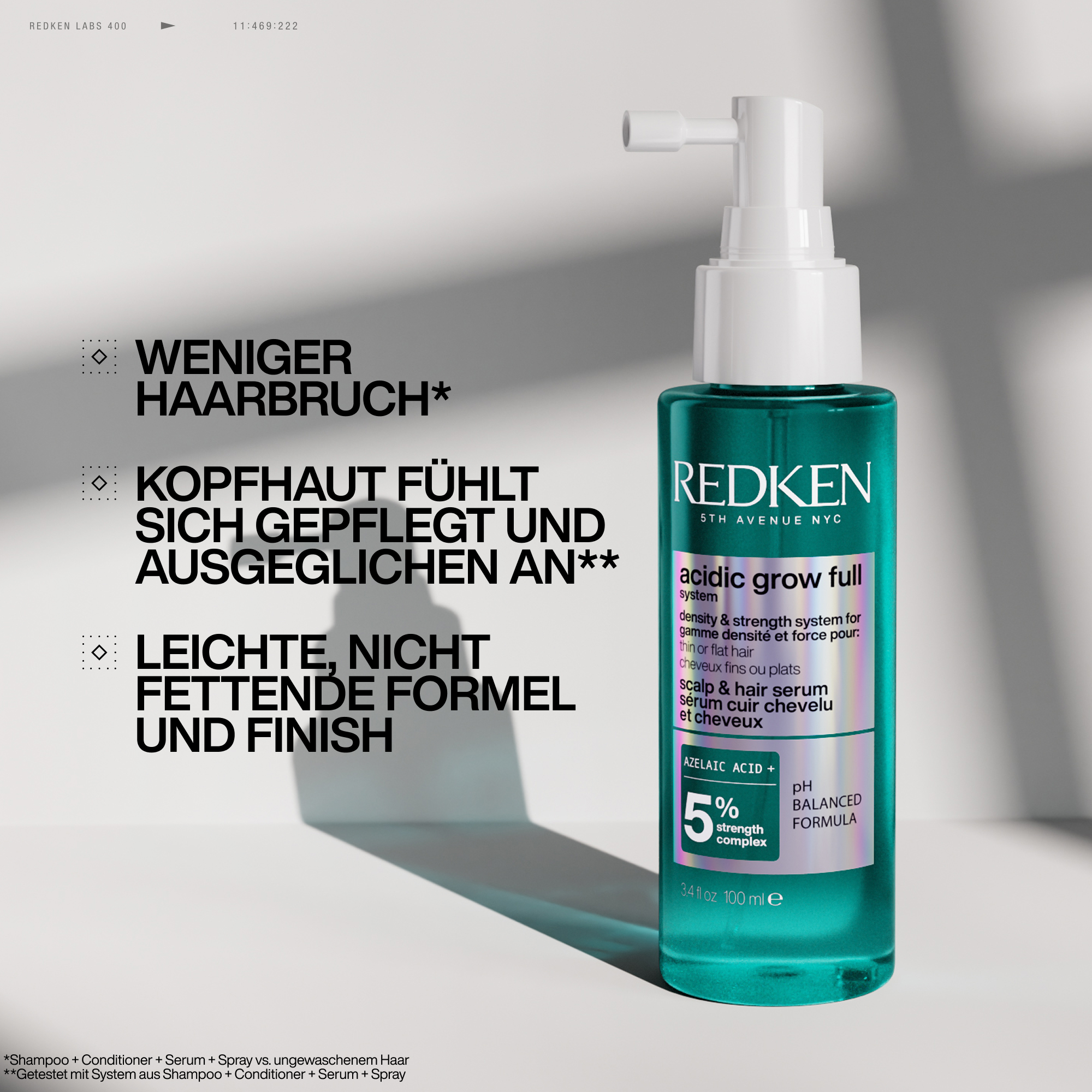 Redken Acidic Grow Full System Scalp & Hair Serum