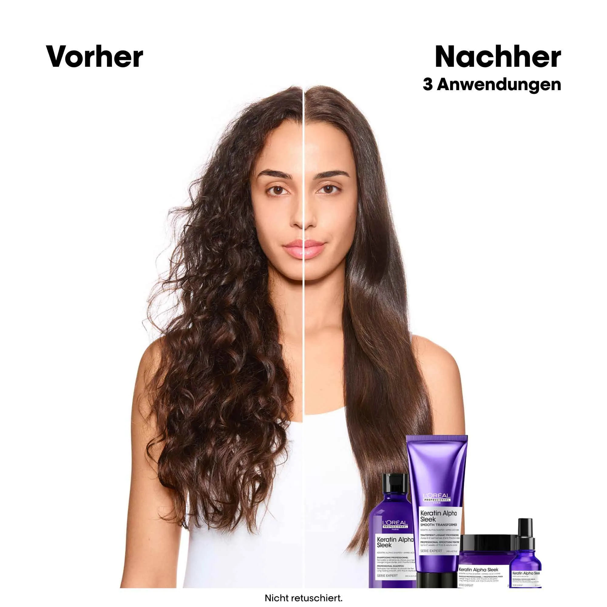 L'Oréal Professionnel Keratin Alpha Sleek Shampoo Refill