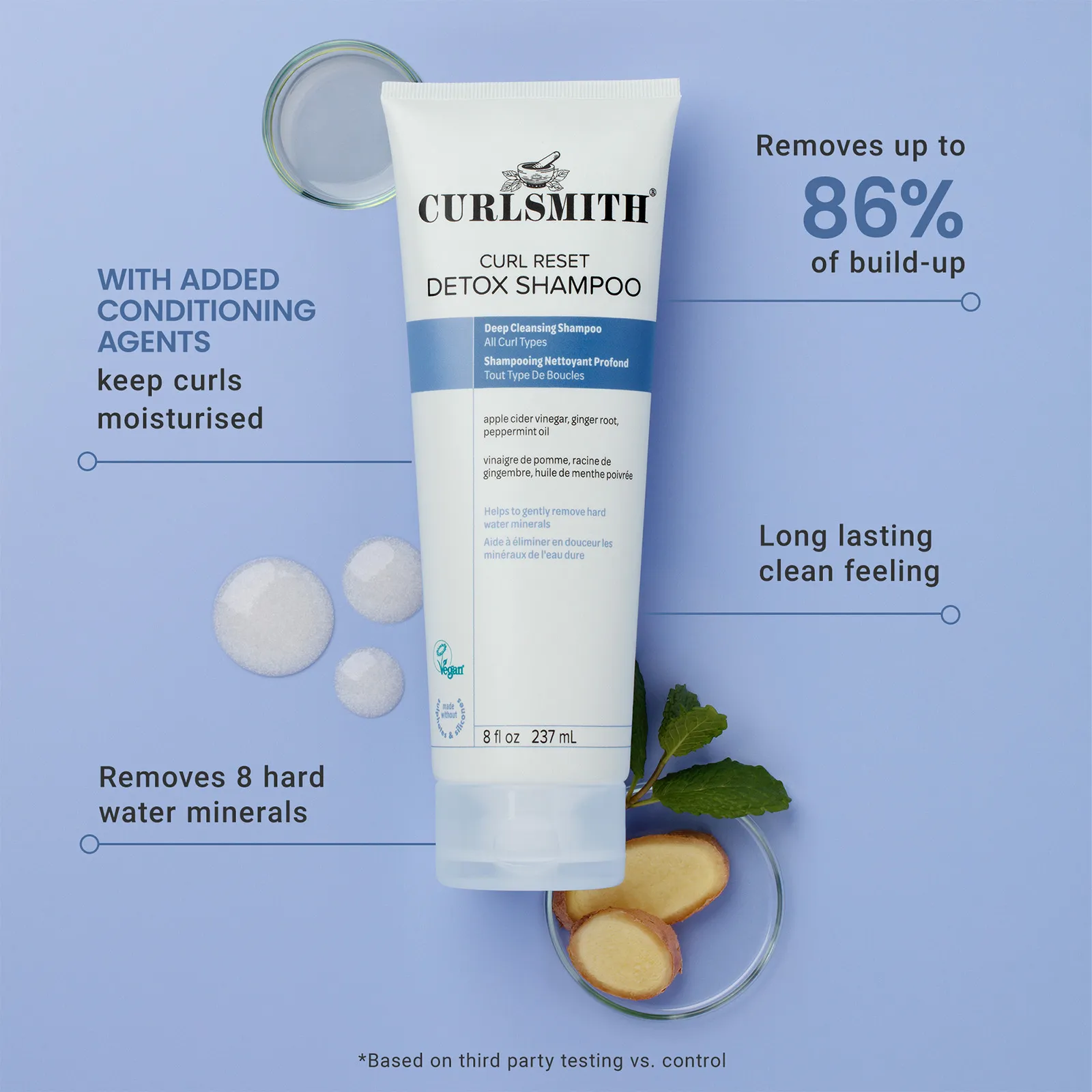 CURLSMITH Curl Reset Detox Shampoo