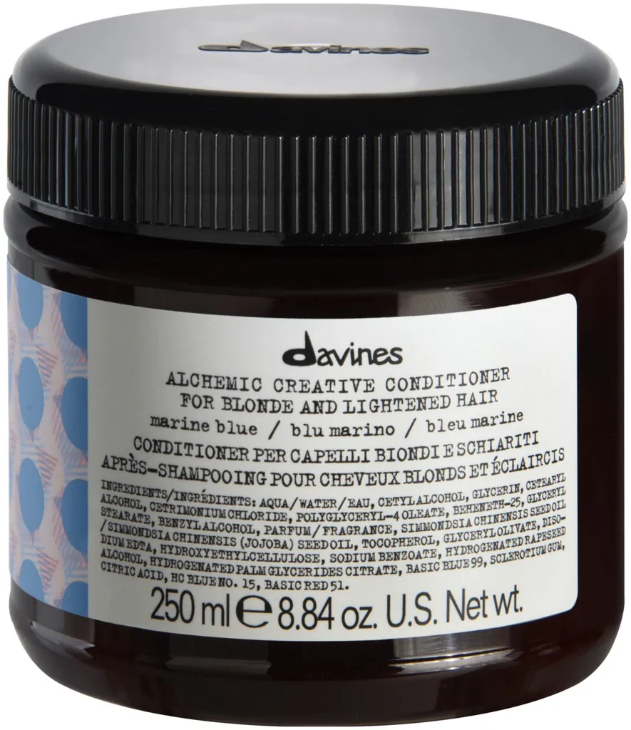 Davines Alchemic Creative Conditioner Marine Blue