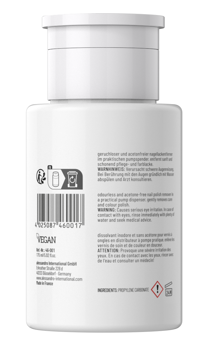 Alessandro Nail Polish Remover