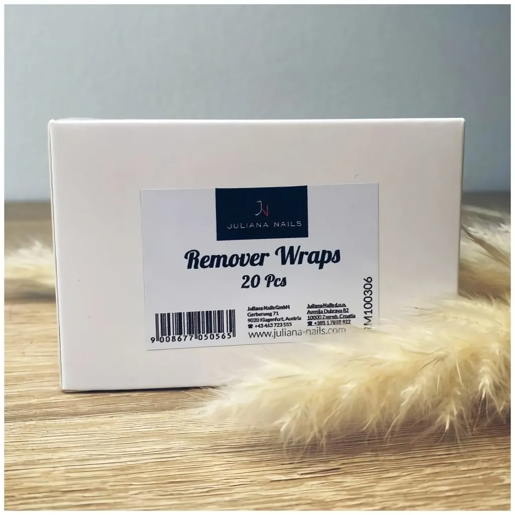 Juliana Nails Remover Wraps 20 Stück