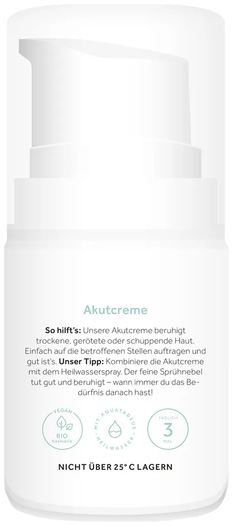 Aquatadeus Akutcreme - make my day