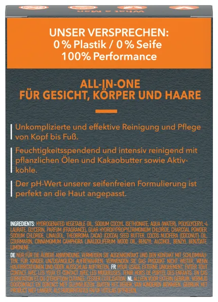 Foamie 3in1 Feste Duschpflege für Männer