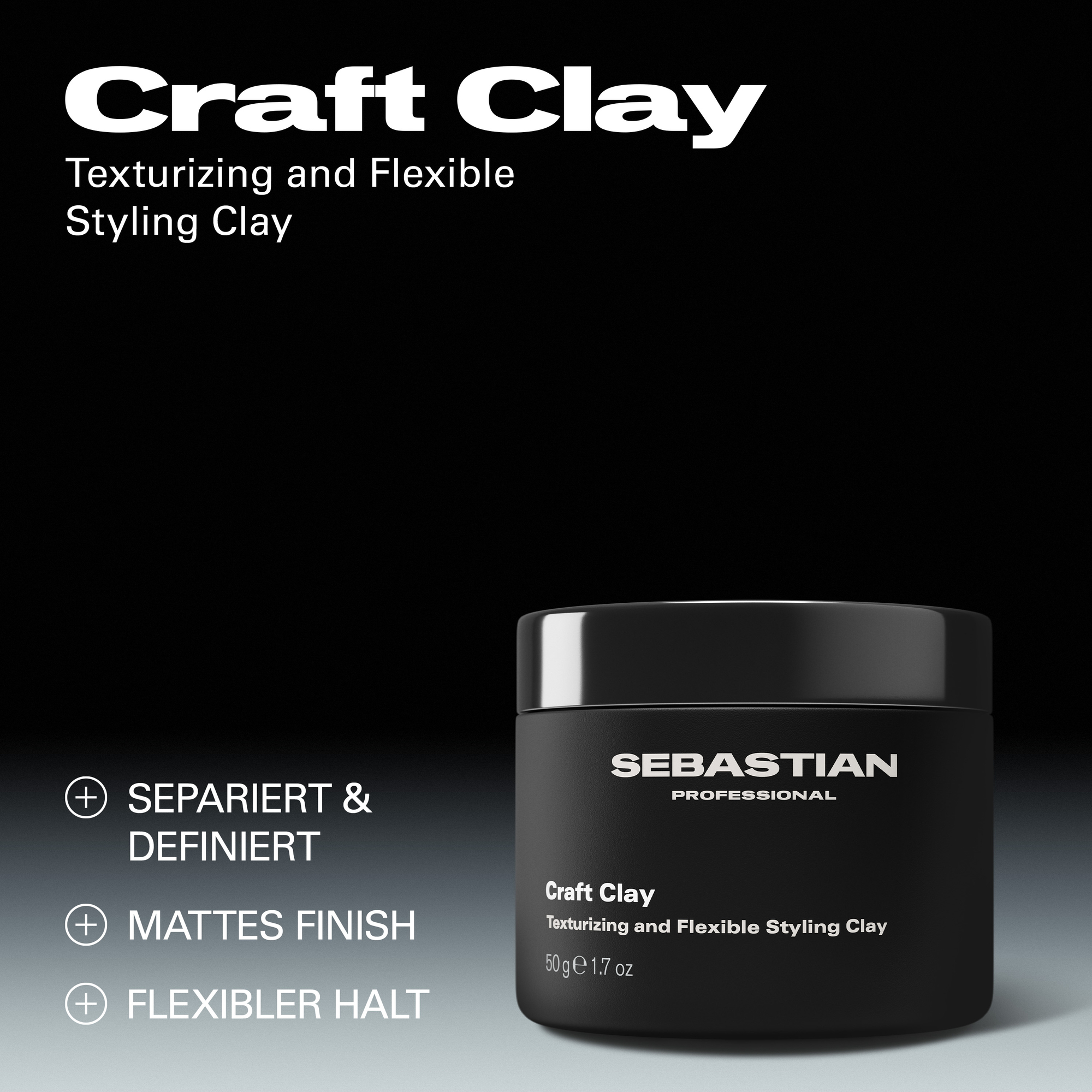 Sebastian Craft Clay Texturising & Flexible Styling Clay