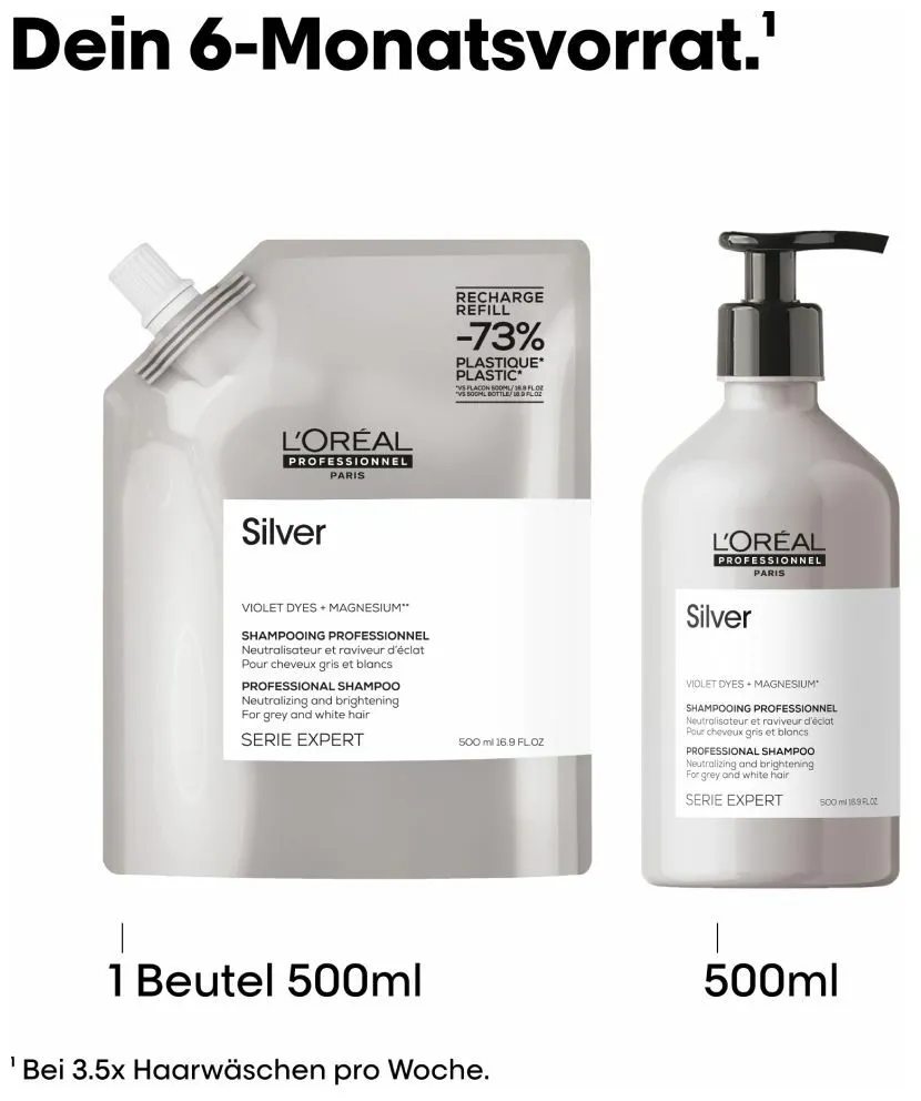 L'Oréal Série Expert Silver Refill Shampoo