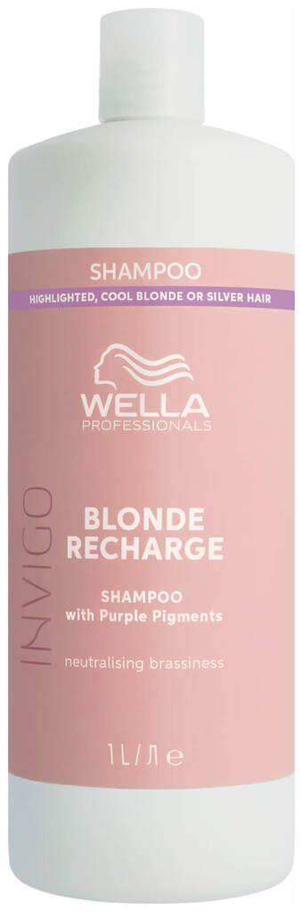 Wella Invigo Blonde Recharge Cool Blonde Color Refreshing Shampoo