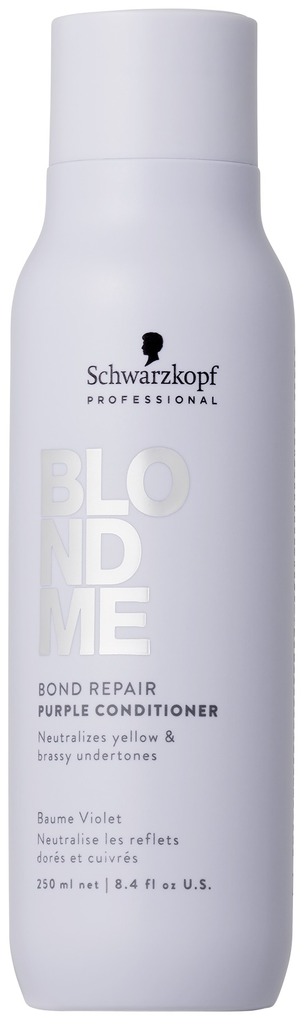 Schwarzkopf BLONDME Bond Repair Purple Conditioner