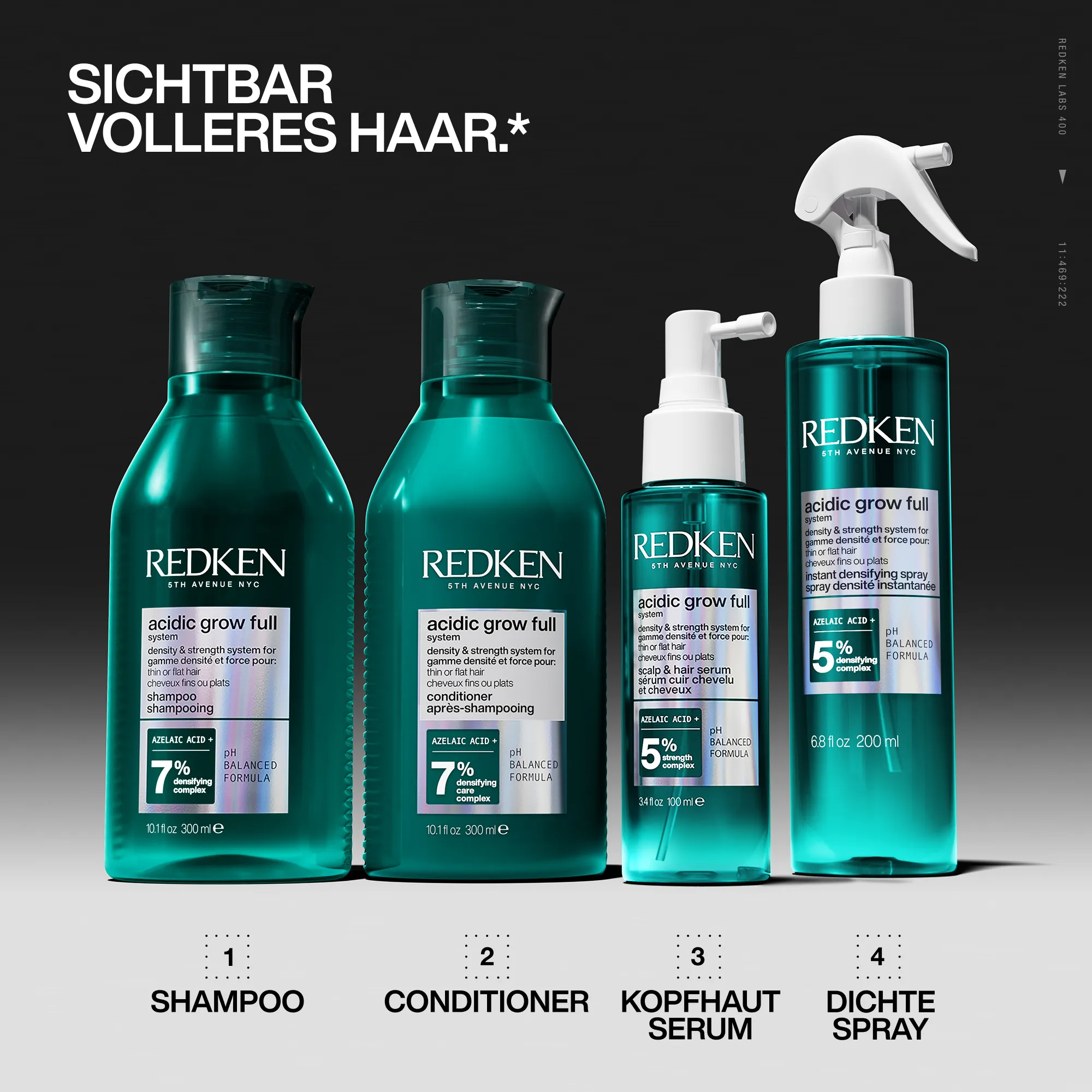 Redken Acidic Grow Full System Scalp & Hair Serum