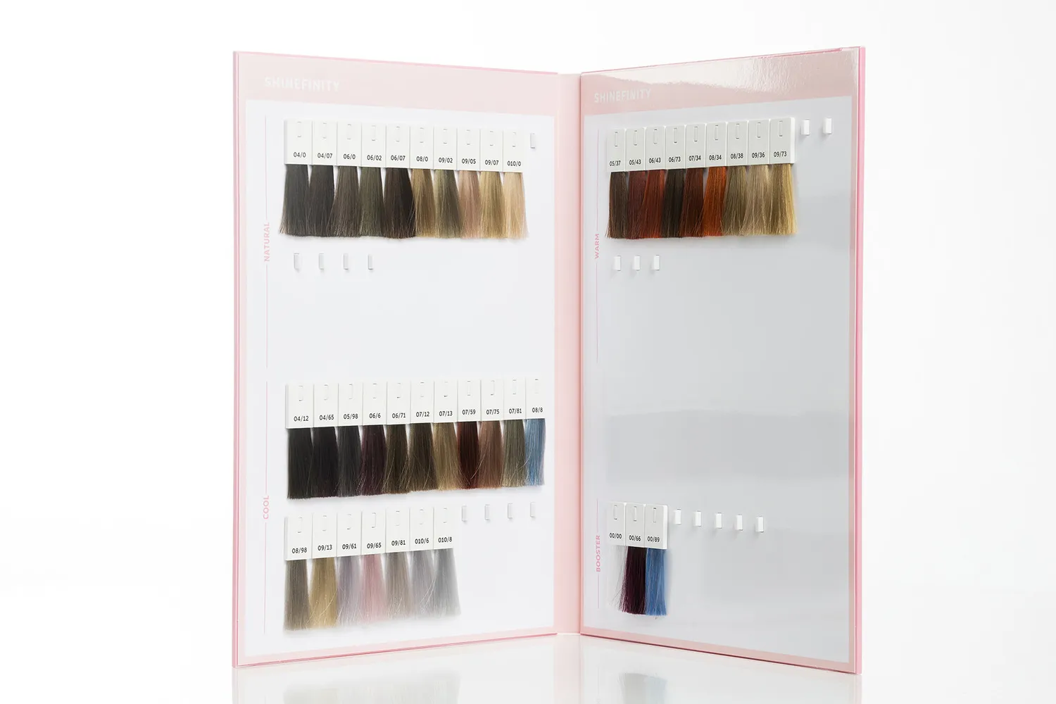 Wella Shinefinity Farbkarte